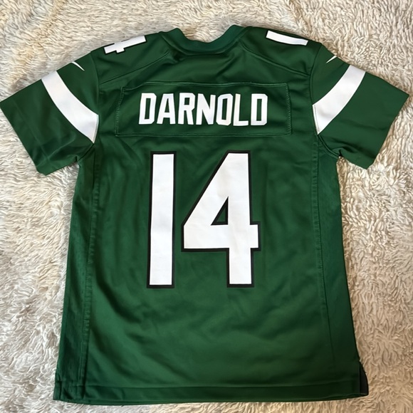 Youth New York Jets Sam Darnold Nike Gotham Green Game Jersey size S(8) - Picture 2 of 6